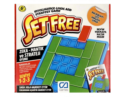 Setfree Kaydırmalı Puzzle Kutu Oyunu