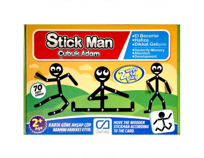 Stick Man Çubuk Adam Kutu Oyunu