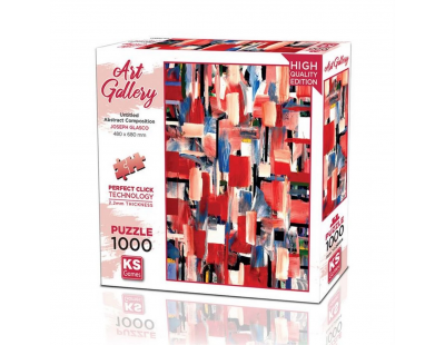 KS Games Untitled Abstract Composition Puzzle 1000 Parça 20664