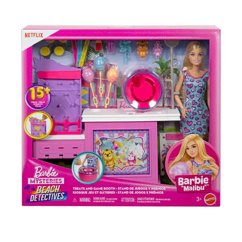 Barbie Mysteries Beach Detectives Ödüller ve Oyun Kabini JFV67