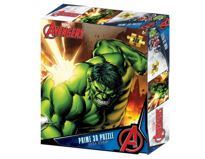Prime 3D - Avengers The Hulk 500 Parça Yetişkin Puzzle