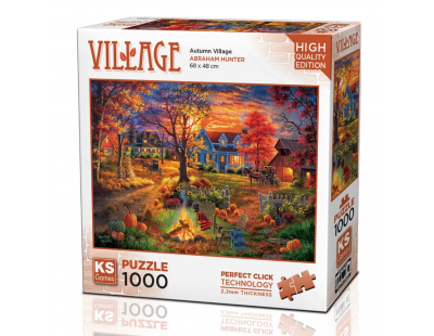 KS Games Autumn Village Puzzle 1000 Parça 20671