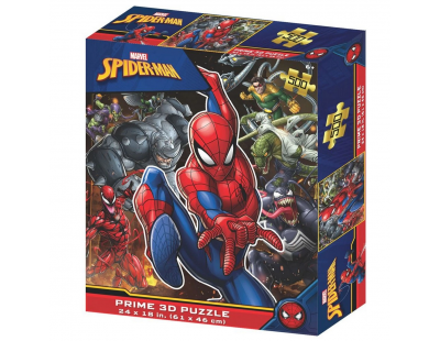 Prime 3D - Spider-Man 500 Parça Yetişkin Puzzle