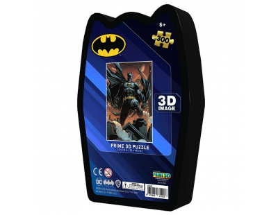 Prime 3D - Batman 300 Parça Puzzle 35590 - Metal Kutu