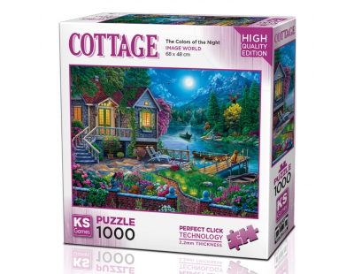 KS Games The Colors of the Night Puzzle 1000 Parça 20680