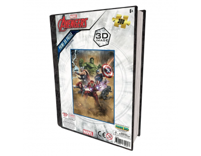 Prime 3D - Avengers 300 Parça Puzzle 35562 - Metal Kutu