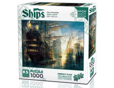 Ks Games City of Rochelle Puzzle 1000 Parça 20681