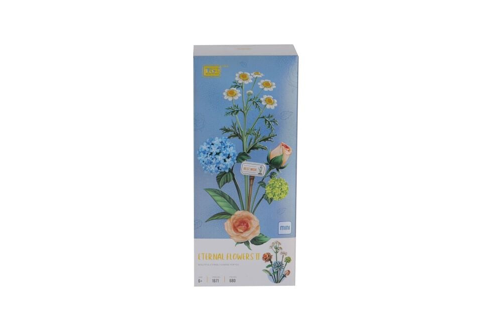 LZ1671 LOZ Eternal Flowers Serisi - ''Yıldızlı Gökyüzü Gibi Parlak'' 680 Parça Yapım Seti