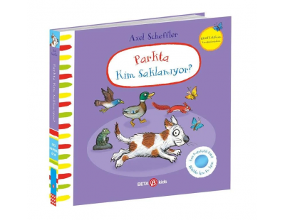 Parkta Kim Saklanıyor? (Keçe Kapaklı kitap)