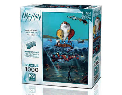 Ks Games Under The Water Puzzle 1000 Parça 20709