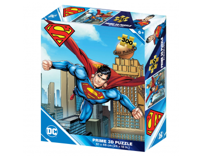 Prime 3D - Superman 300 Parça Yetişkin Puzzle 32715