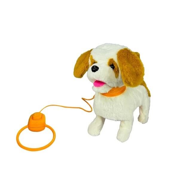 PFT-B019 PELUŞ TASMALI YÜRÜYEN KÖPEK -VRD