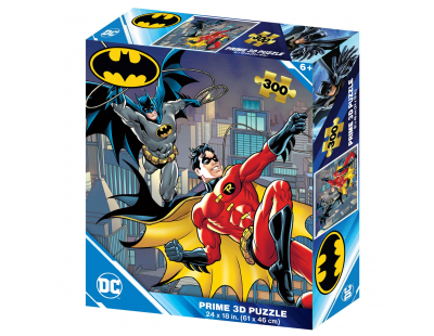 Prime 3D - Batman ve Robin 300 Parça Yetişkin Puzzle 32710