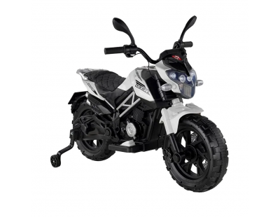 Babyhope 447 Motocross Akülü Motosiklet Beyaz