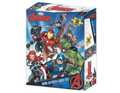 Prime 3D - Avengers 200 Parça Puzzle 33032