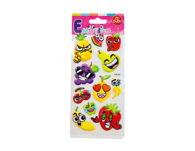 Bu-Bu Puffy Stickers Sebzeler