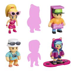Stumble Guys Barbie Figür 6'lı Set SGB2060 Model 2 - Renkli