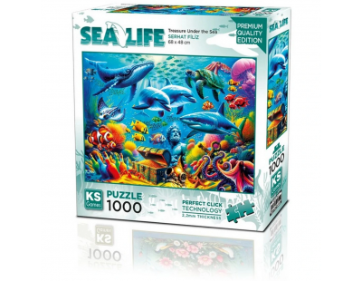 KS Games Treasure Under the Sea Puzzle 1000 Parça