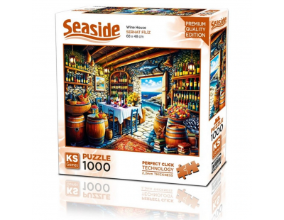 KS Games Wine House Puzzle 1000 Parça