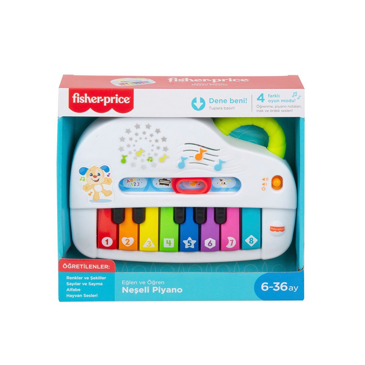 Fisher Price Neşeli Piyano GTW20