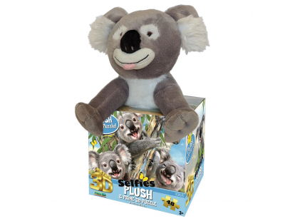 Prime 3D - Koala Pelüş ve Selfie 48 Parça Puzzle 15805