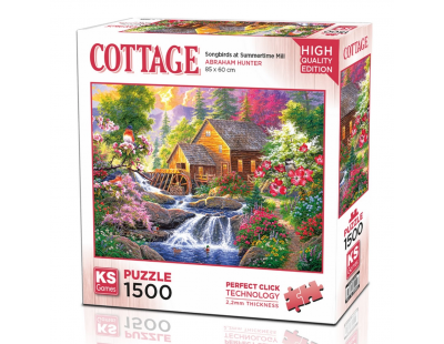 KS Games Songbirds at Summertime Mill Puzzle 1500 Parça 22027