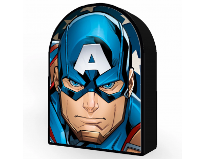 Prime 3D - Captain America 300 Parça Puzzle 35584 - Metal Kutu