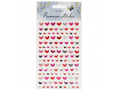 Bu-Bu Puf Sticker Kalp