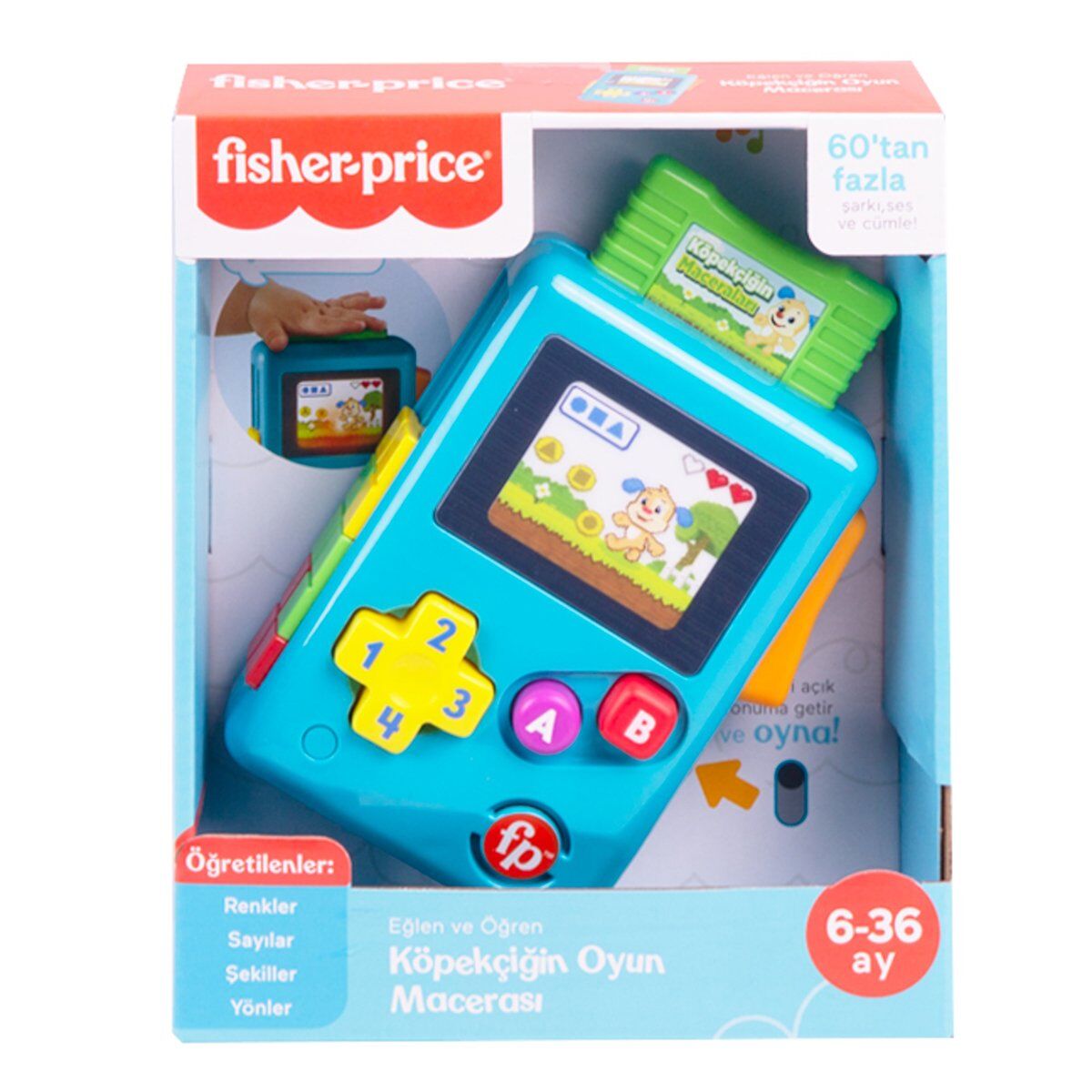 Fisher Price Eğlen ve Öğren Köpekçiğin Oyun Macerası