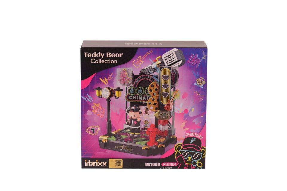 P881008 PANLOS MÜZİK YILDIZI TEDDY 200 PARÇA BLOCK OYUNCAK