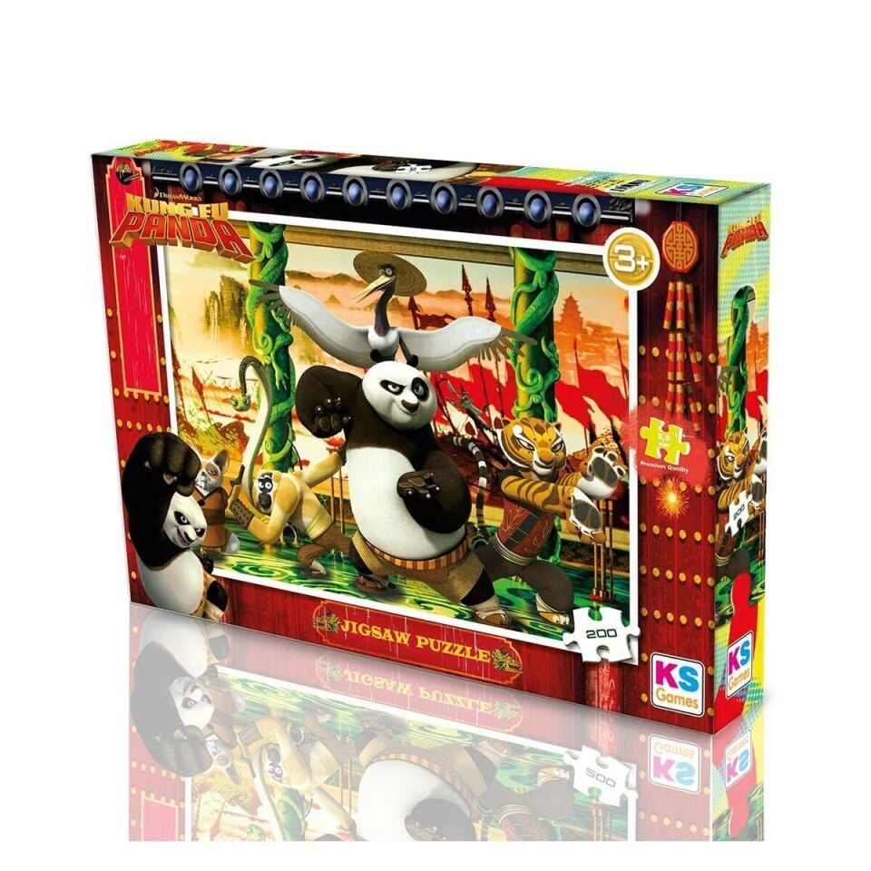 KP 113 KUNG FU PANDA PUZZLE 200 PRÇ - KS
