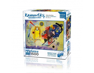Ks Games Yellow Red Blue Puzzle 1500 Parça 22033