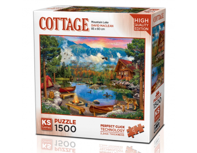 KS Games Mountain Lake Puzzle 1500 Parça 22036