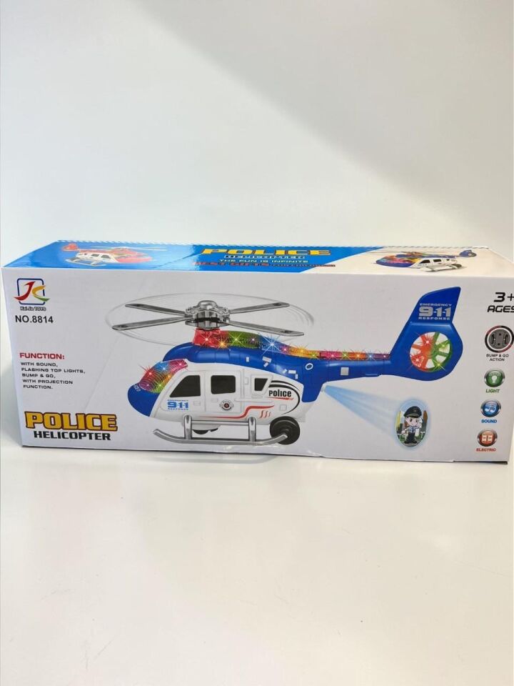 8814 SESLİ IŞIKLI ÇARP DÖN HELİKOPTER-KRS