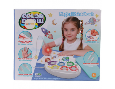 Sihirli Boyama Lekesiz Işıklı Boyama Fırçası