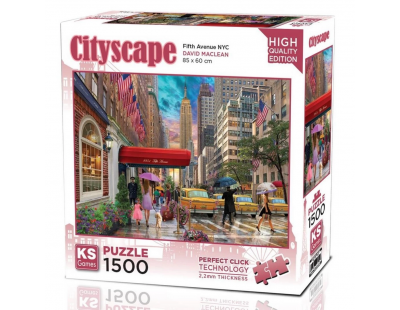 Ks Games Fifth Avenue NYC Puzzle 1500 Parça 22045