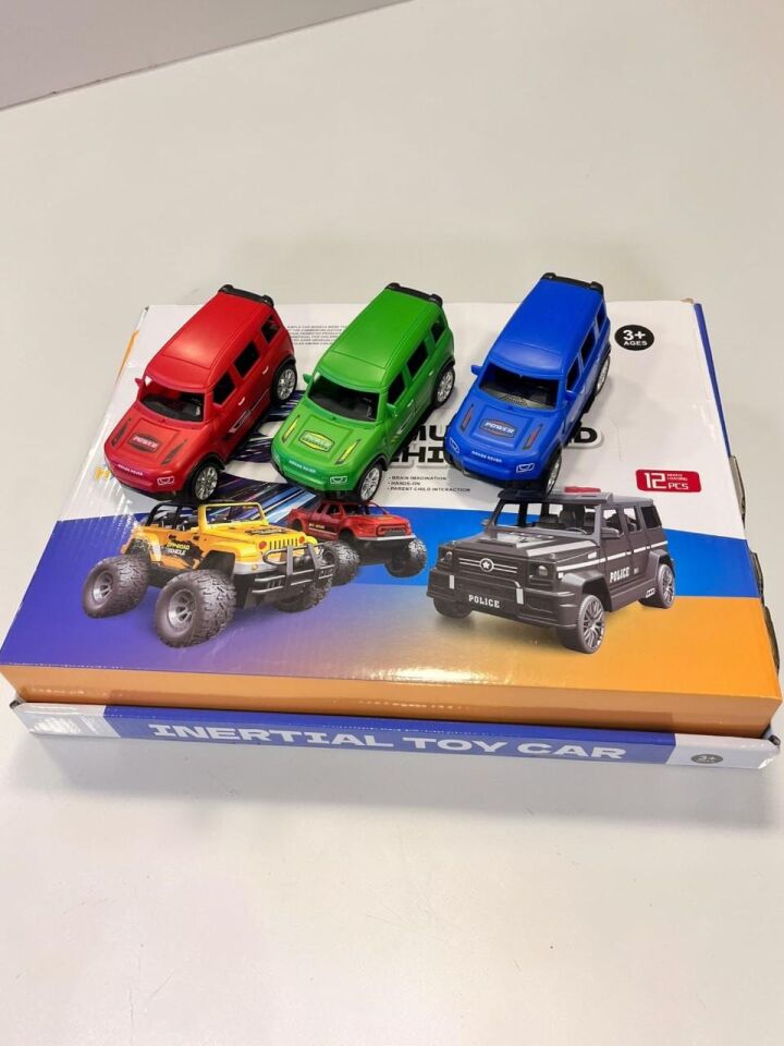 SH40932 SÜRTMELİ ARABA JİP PLASTİK-ZRV