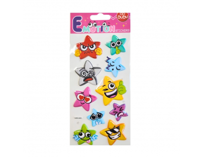 Bu-Bu Puffy Stickers Yıldızlar
