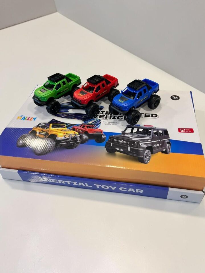 SH40933 SÜRTMELİ ARABA PİCK UP PLASTİK-ZRV