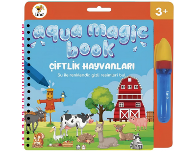 Aqua Magic Book Çiftlik Sihirli Boyama Kitabı