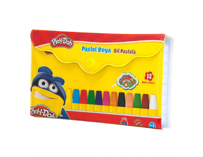 Play-Doh Pastel Boya Çantalı 12 Renk