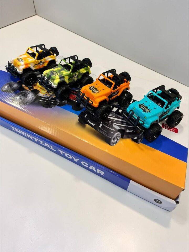 SH40934 SÜRTMELİ ARABA OFF ROAD JİP PLASTİK-ZRV