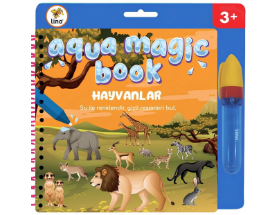 Aqua Magic Book Hayvanlar Sihirli Boyama Kitabı