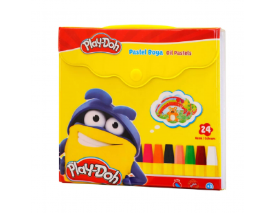 Play-Doh Pastel Boya Çantalı 24 Renk