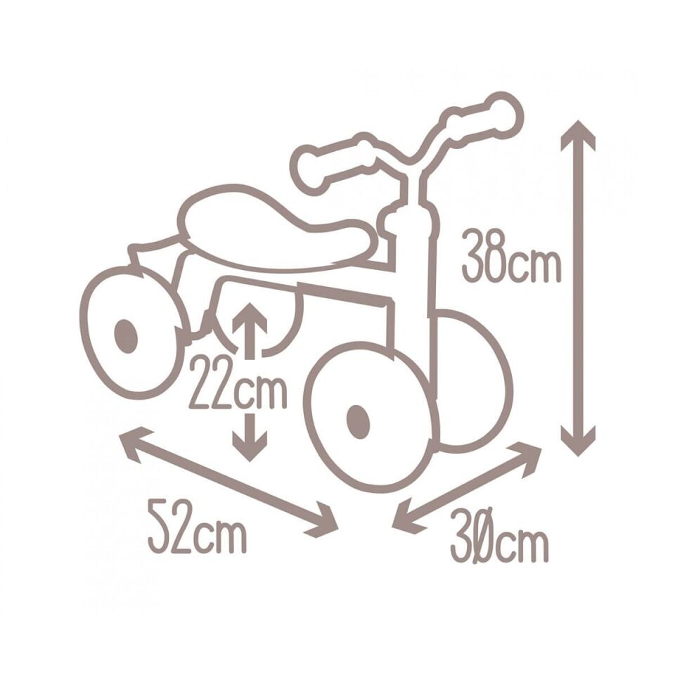 7600721405 ROOKIE RIDE-ON PINK