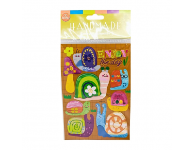 Bu-Bu Handmade Stickers Salyangozlar