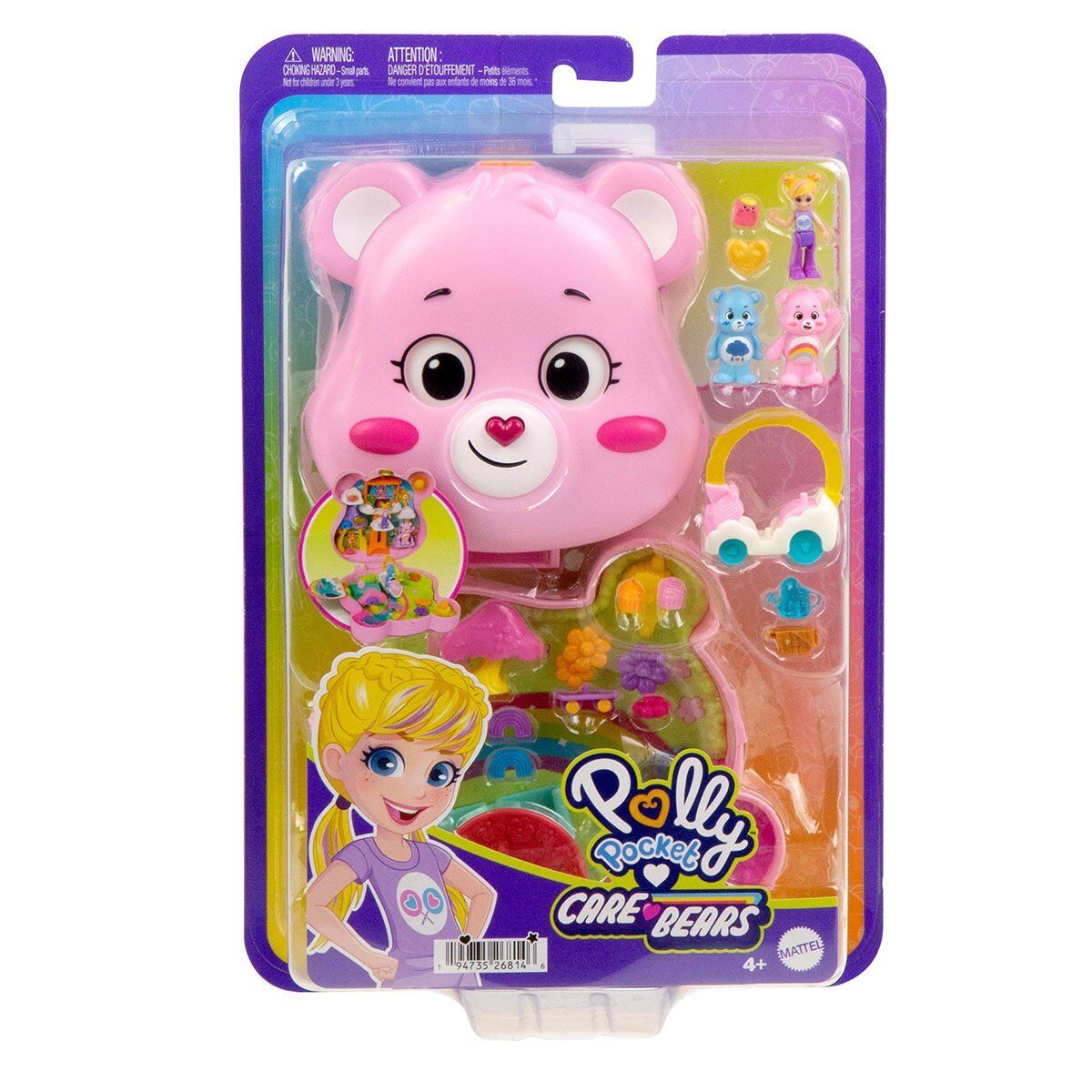 Polly Pocket Care Bears Micro Oyun Seti JCC14
