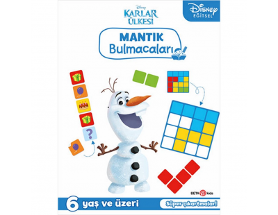 Disney Eğitsel Karlar Ülkesi Çıkartmalı Mantık Bulmacaları