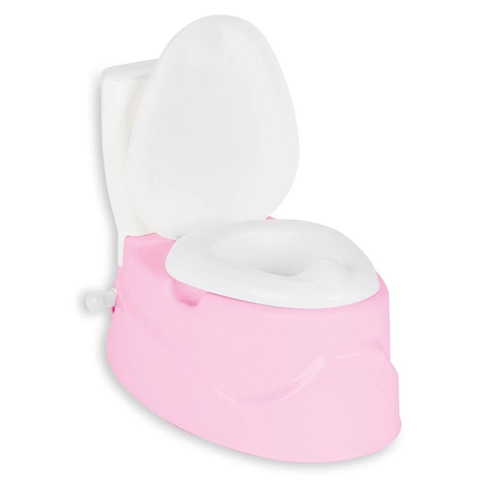 07 569 Konuşan Eğitici Klozet Pembe -Pilsan Oyuncak