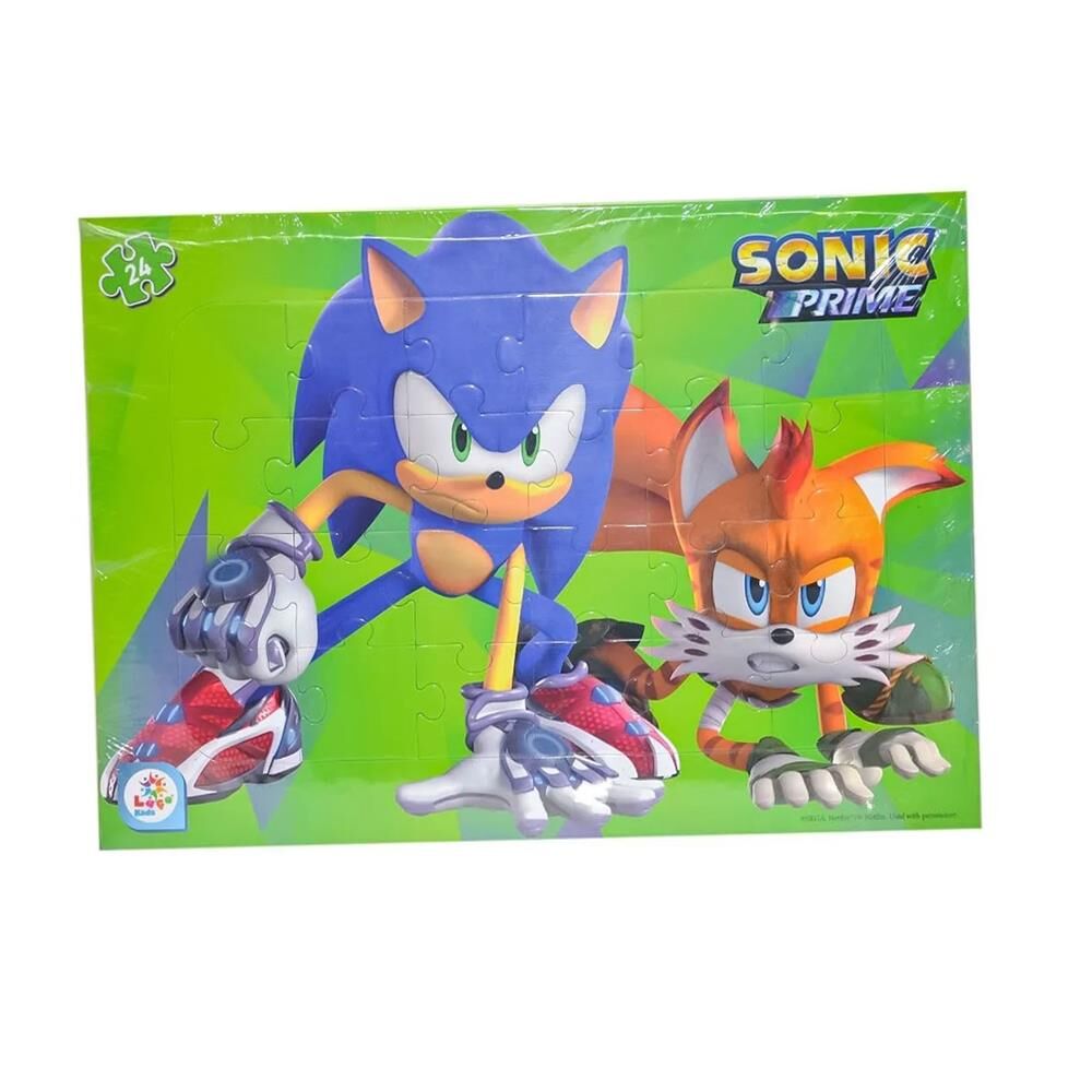 So7866 Sonic 24 Parca Frame Puzzle 1 - Utku Oyuncak